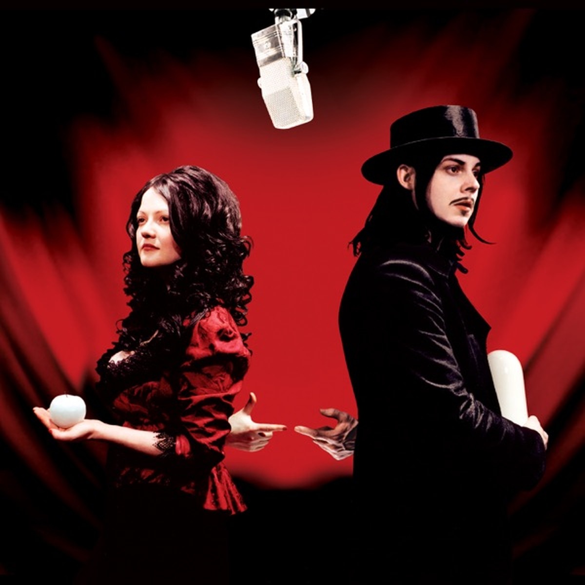 Get Behind Me Satan by The White Stripes album cover
