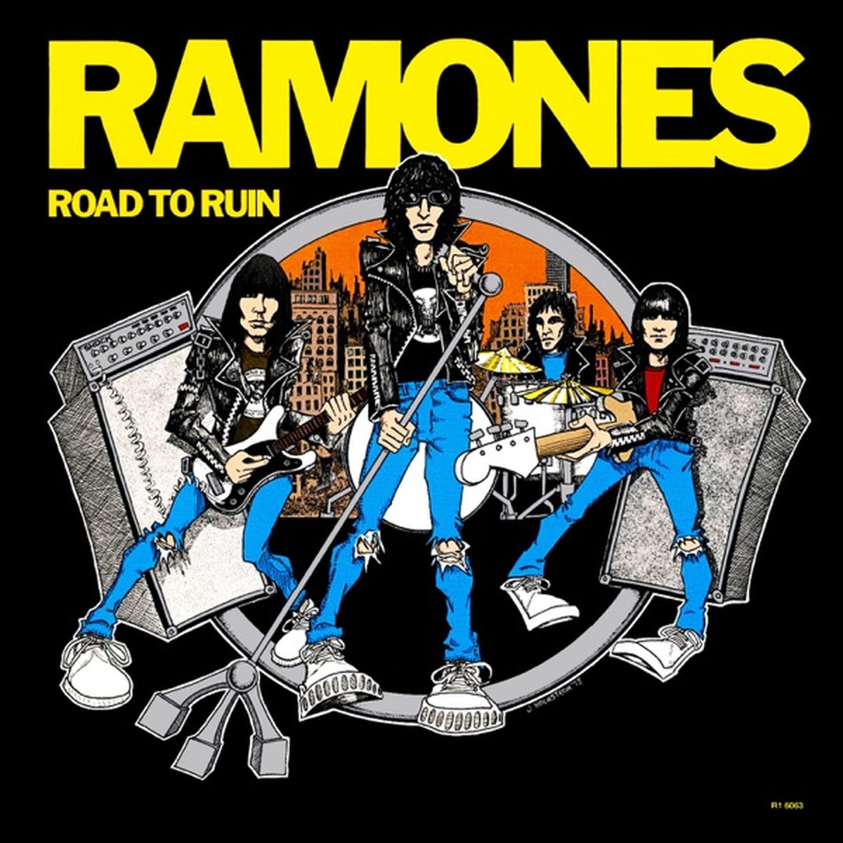 Road to Ruin by Ramones album cover