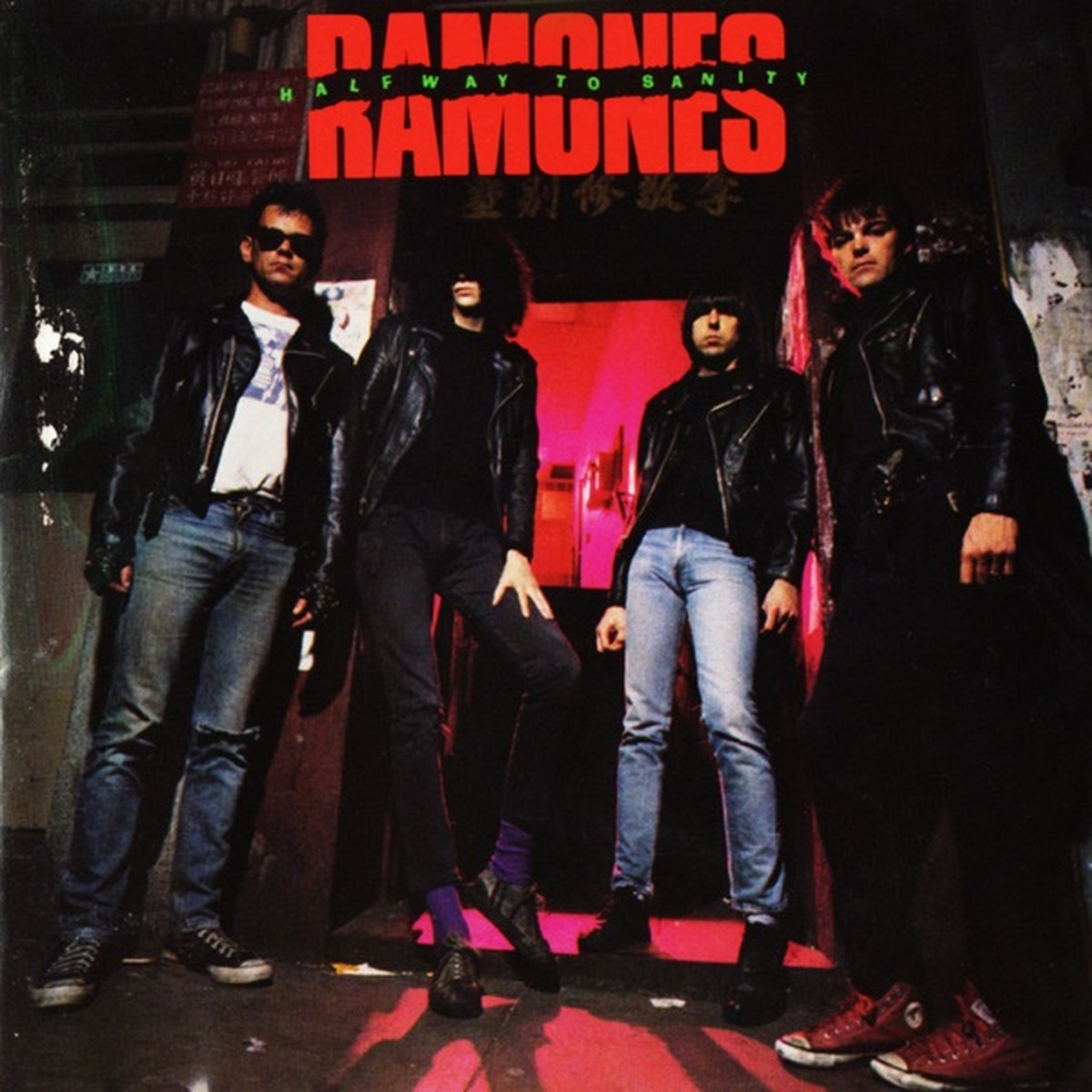 Halfway to Sanity by Ramones album cover