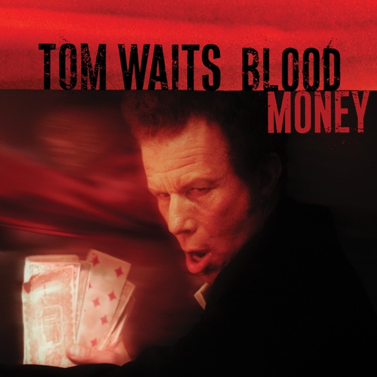 Blood Money (Tom Waits album) by Tom Waits album cover