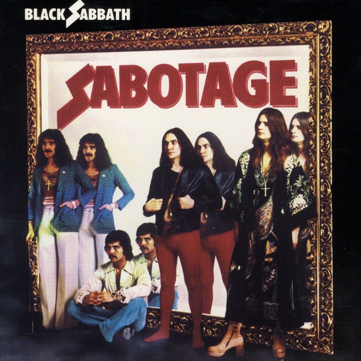 Sabotage (Black Sabbath album) by Black Sabbath album cover