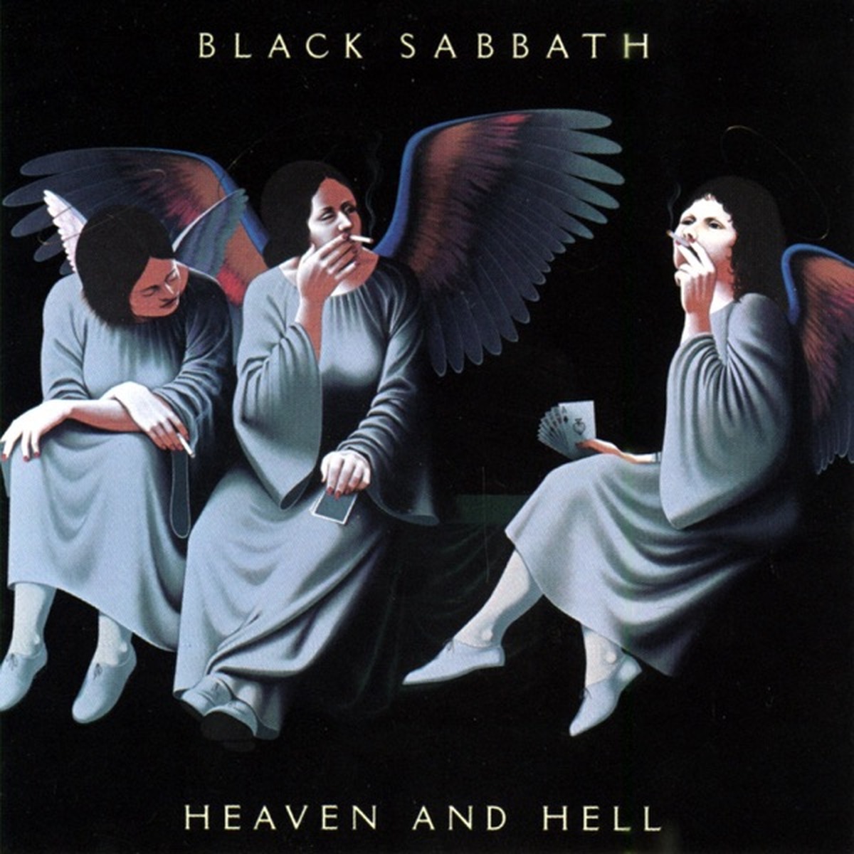 Heaven and Hell (Black Sabbath album) by Black Sabbath album cover