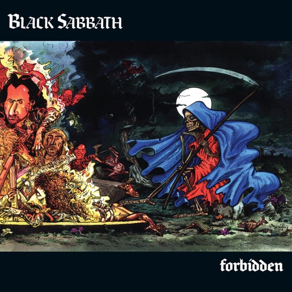 Forbidden (Black Sabbath album) by Black Sabbath album cover