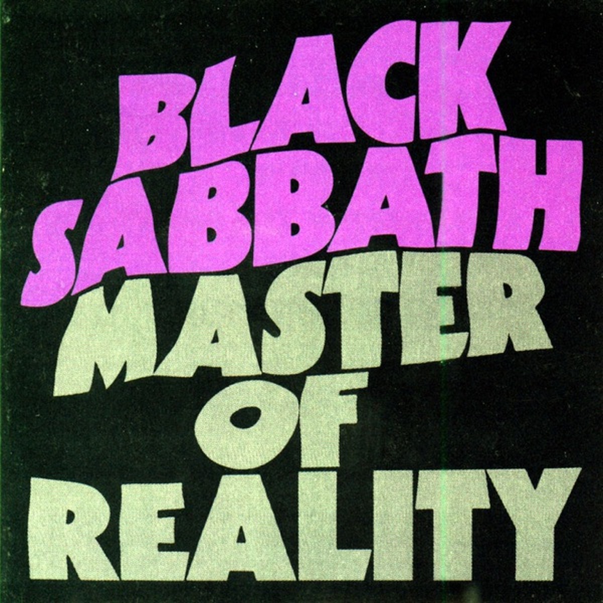Master of Reality by Black Sabbath album cover