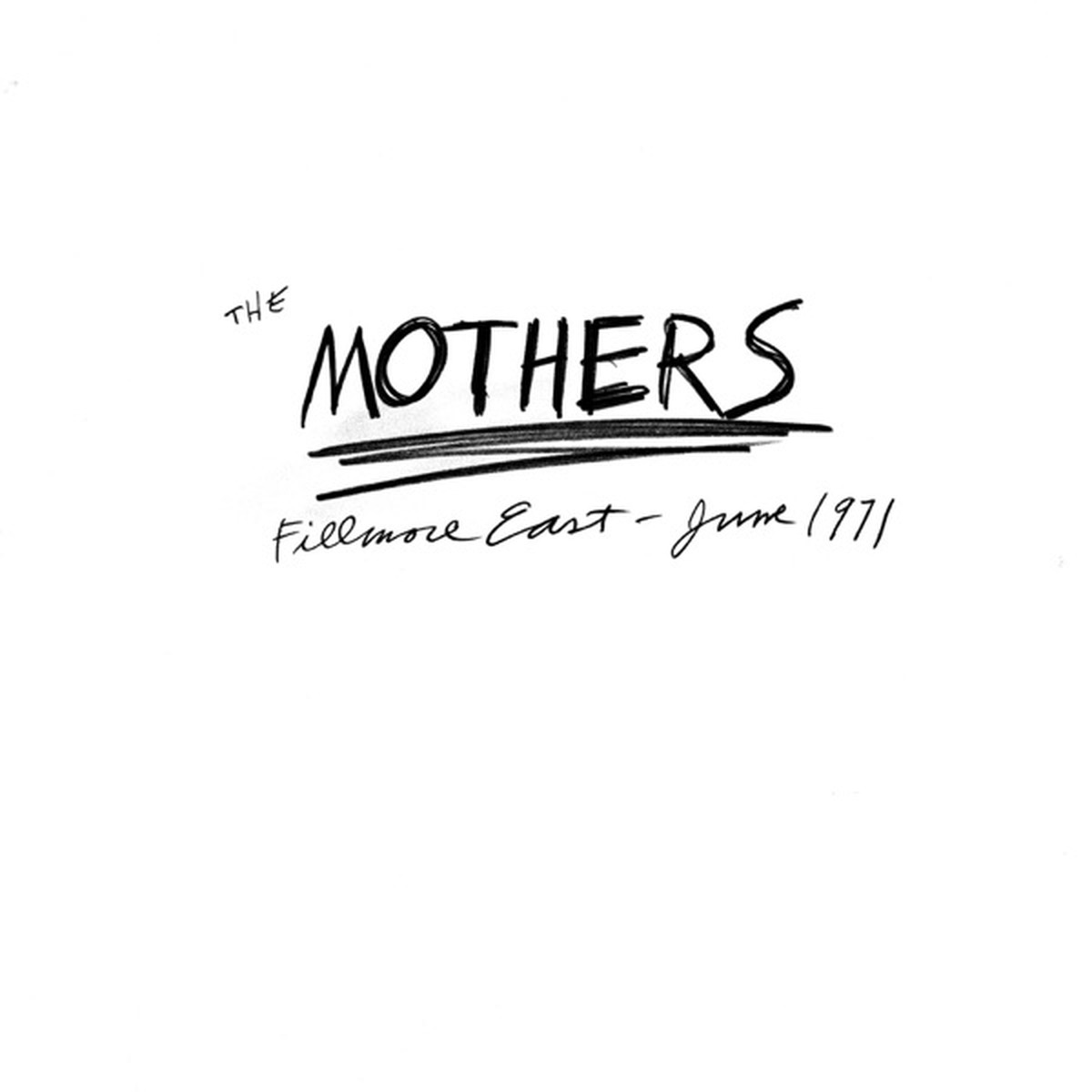 Fillmore East – June 1971 by Frank Zappa album cover