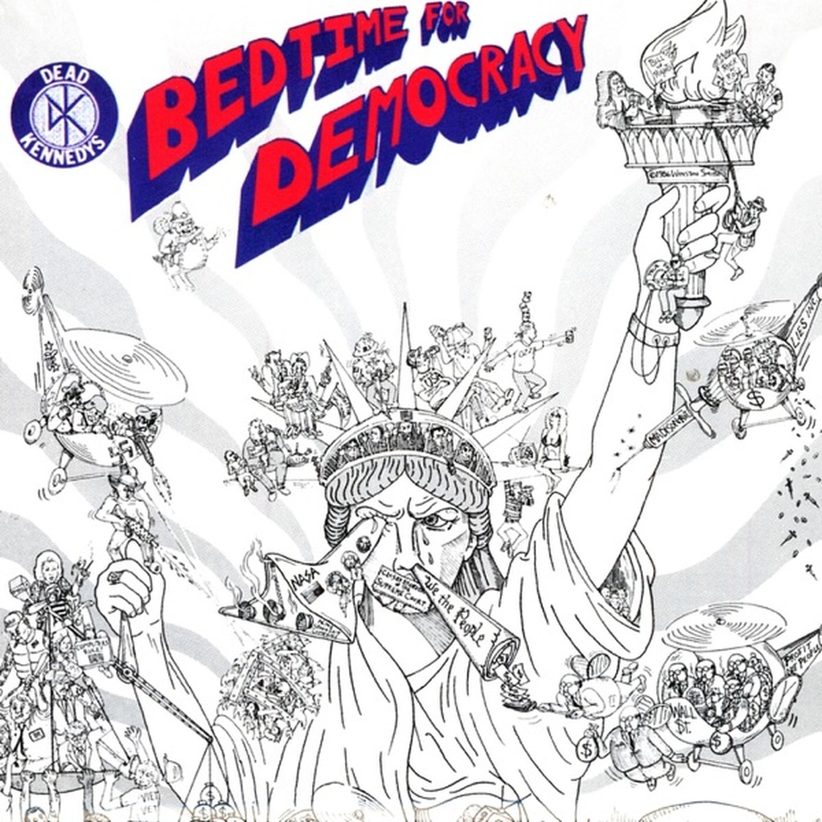 Bedtime for Democracy by Dead Kennedys album cover