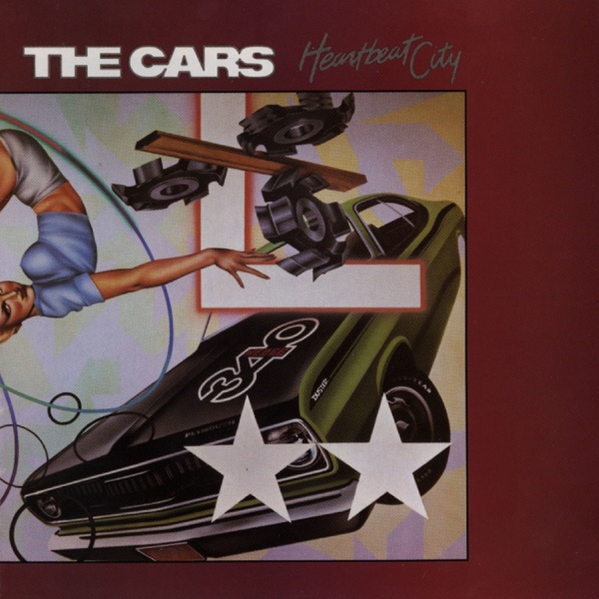 Heartbeat City by The Cars album cover