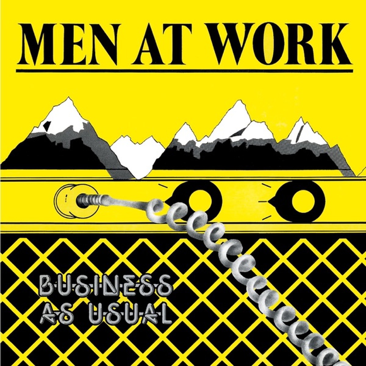 Business as Usual by Men At Work album cover