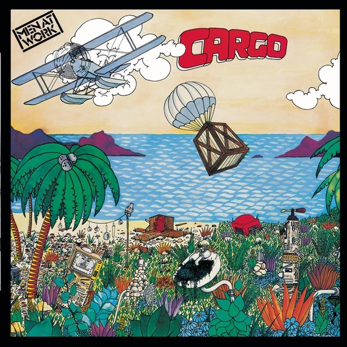 Cargo (album) by Men At Work album cover