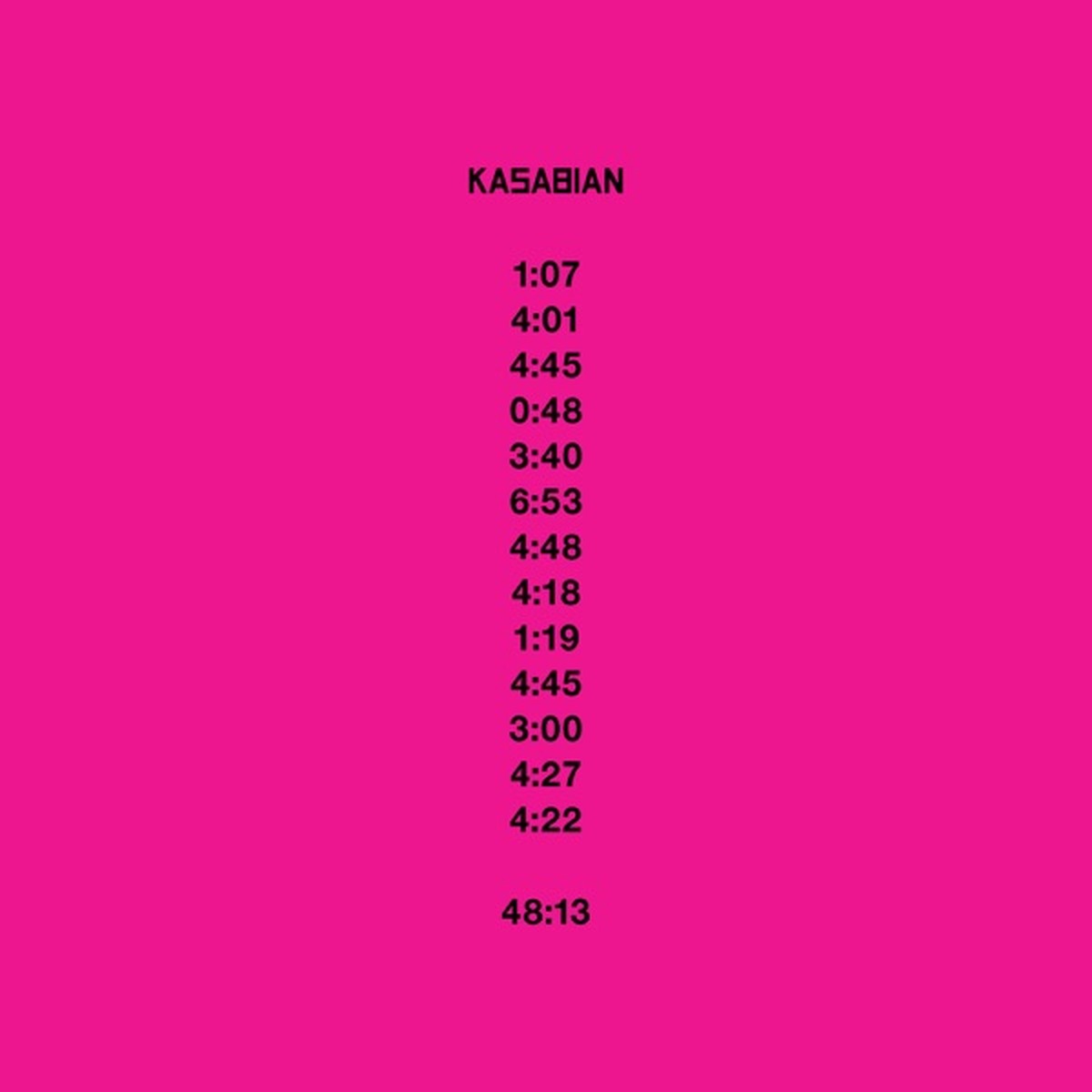 48:13 by Kasabian album cover