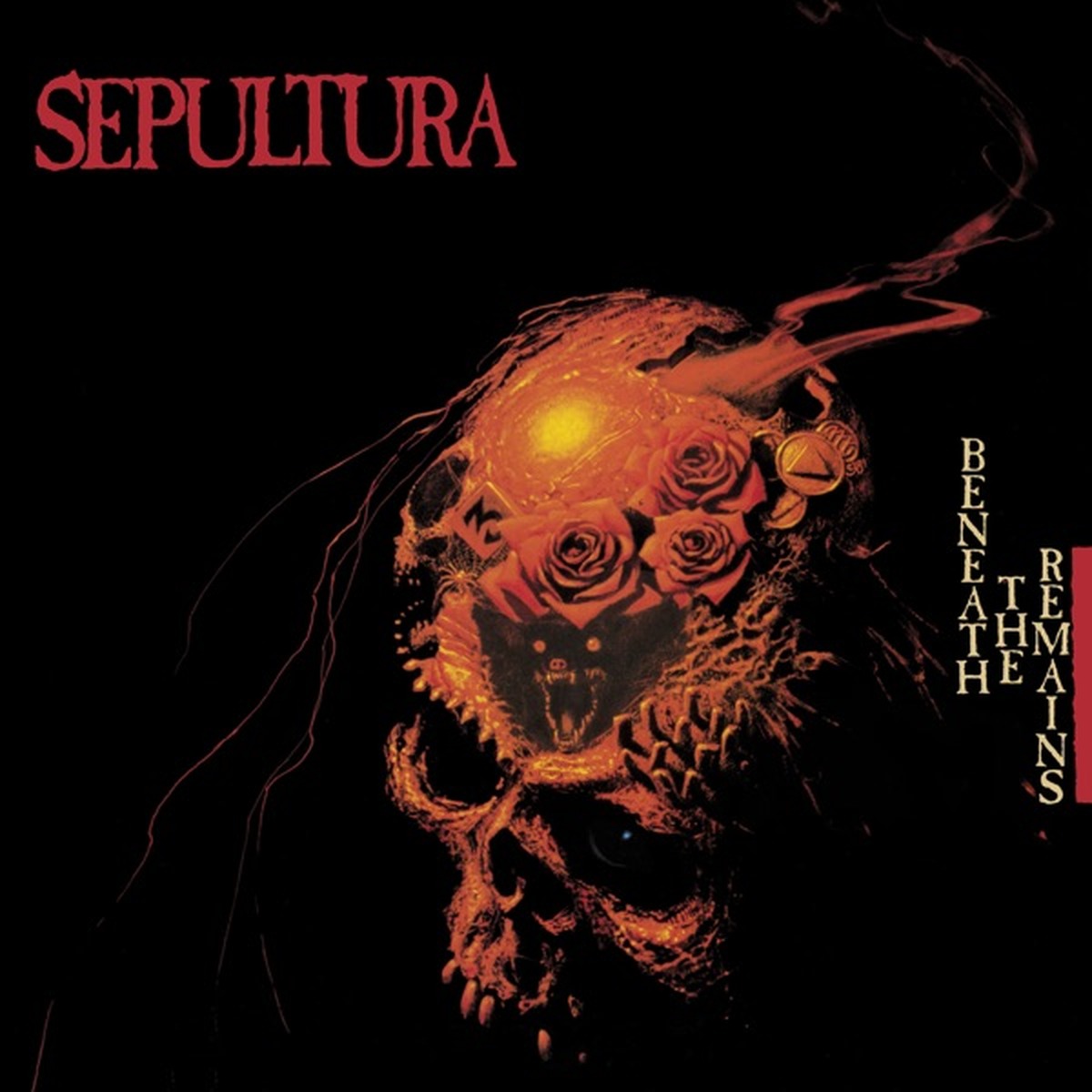 Beneath the Remains by Sepultura album cover