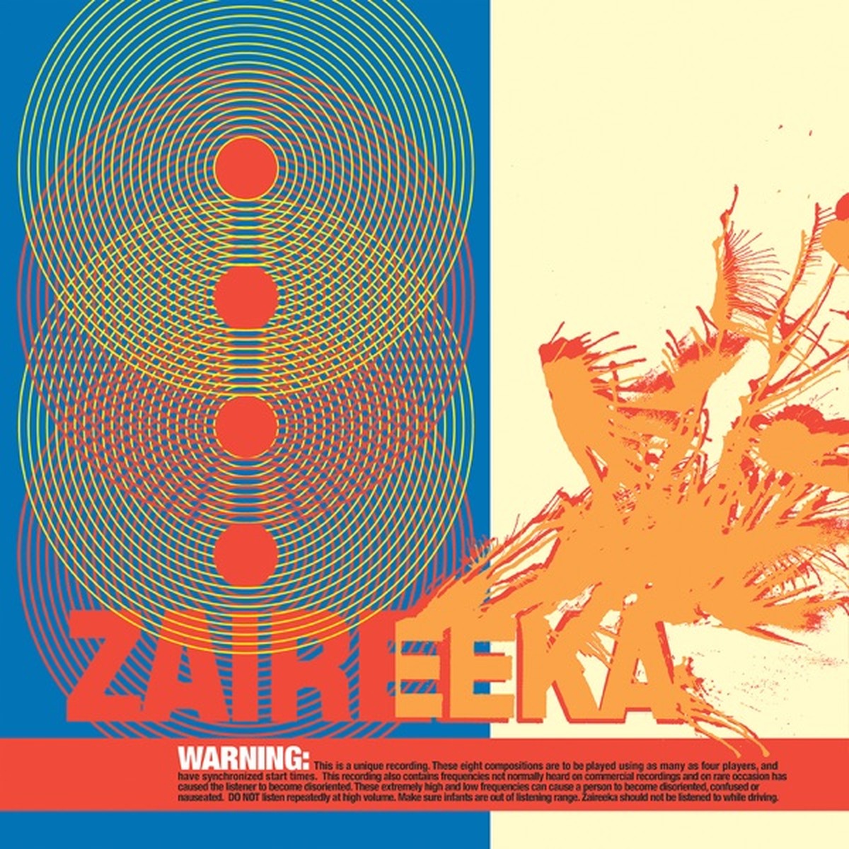 Zaireeka by The Flaming Lips album cover