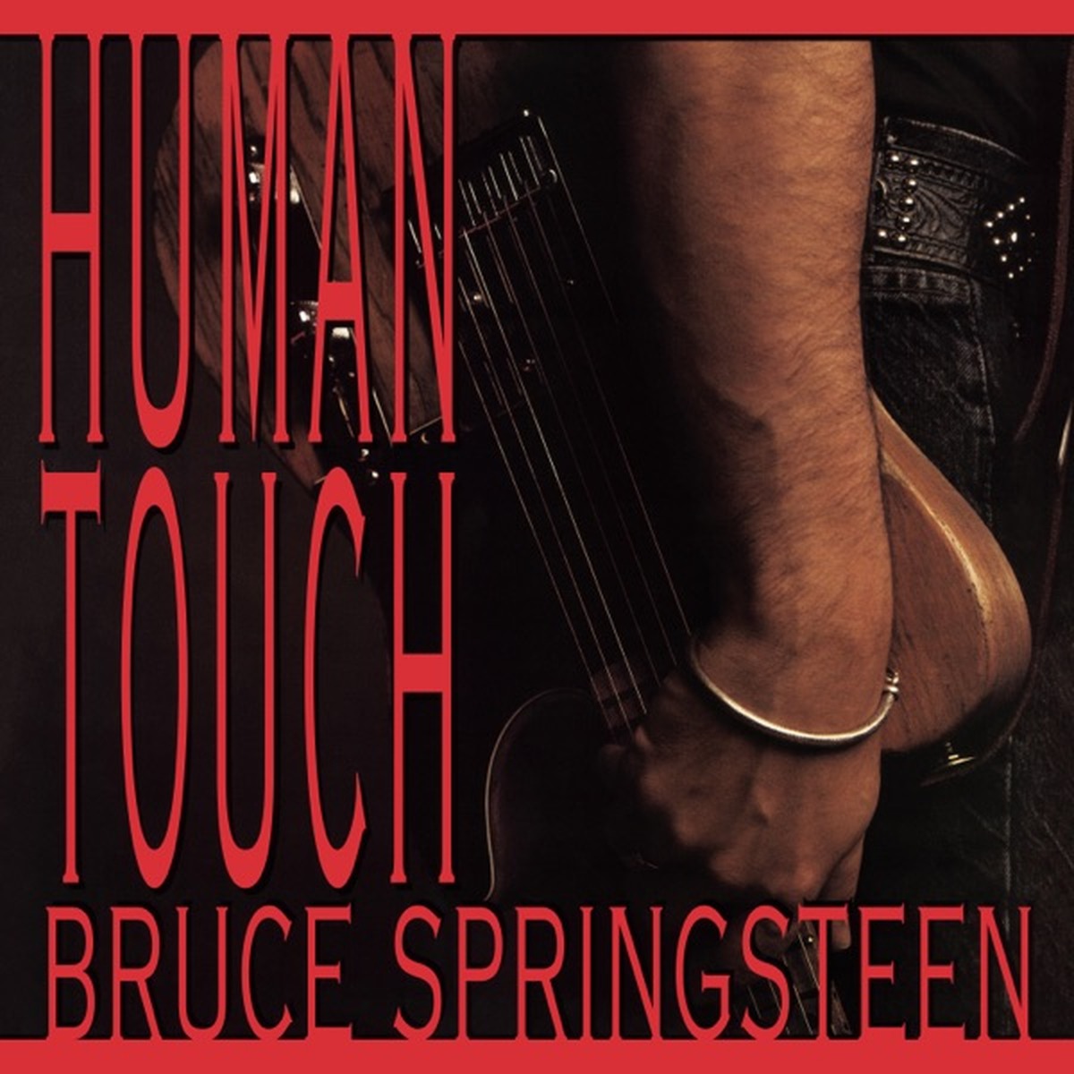 Human Touch by Bruce Springsteen album cover