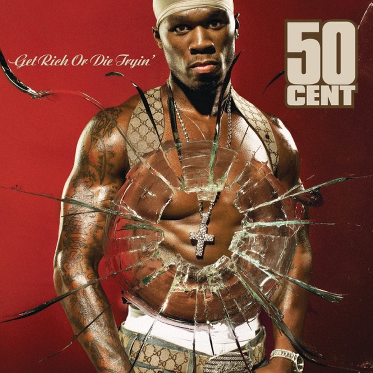 Get Rich or Die Tryin' by 50 Cent album cover