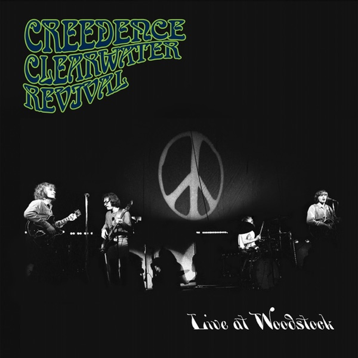 Live at Woodstock by Creedence Clearwater Revival album cover