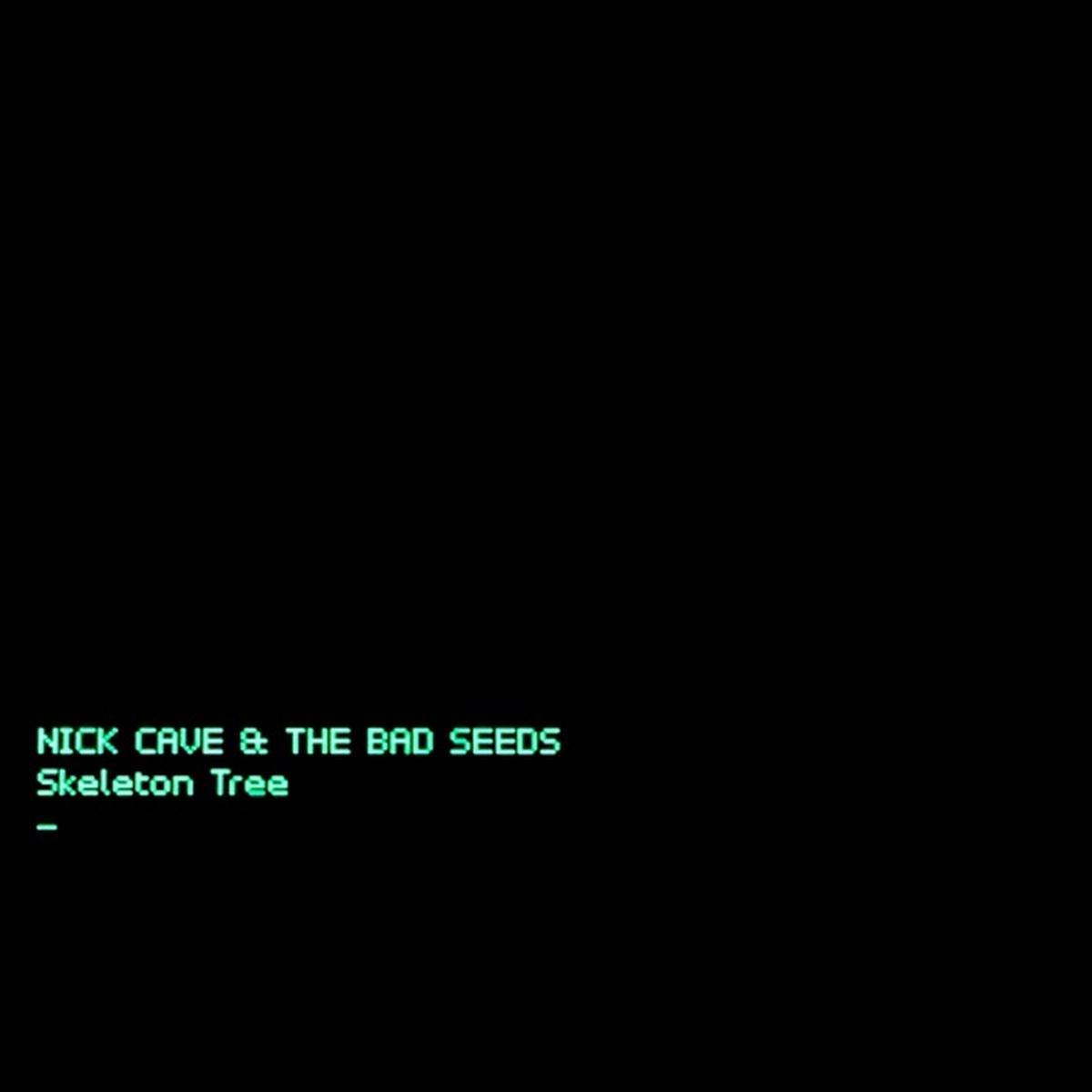 Skeleton Tree by Nick Cave and the Bad Seeds