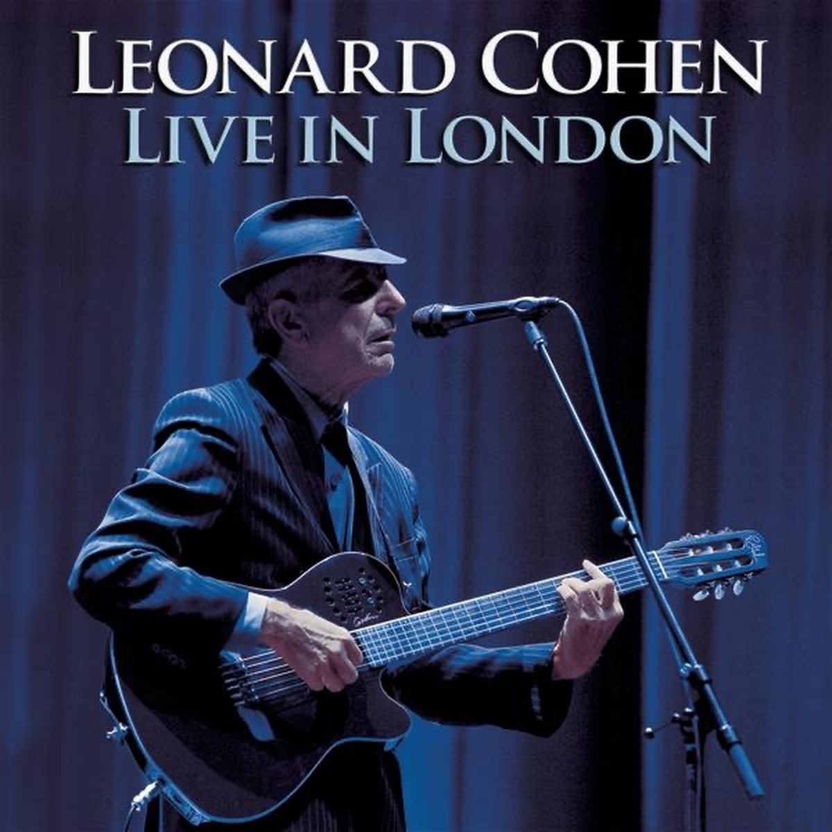 Live in London (Leonard Cohen album) by Leonard Cohen album cover