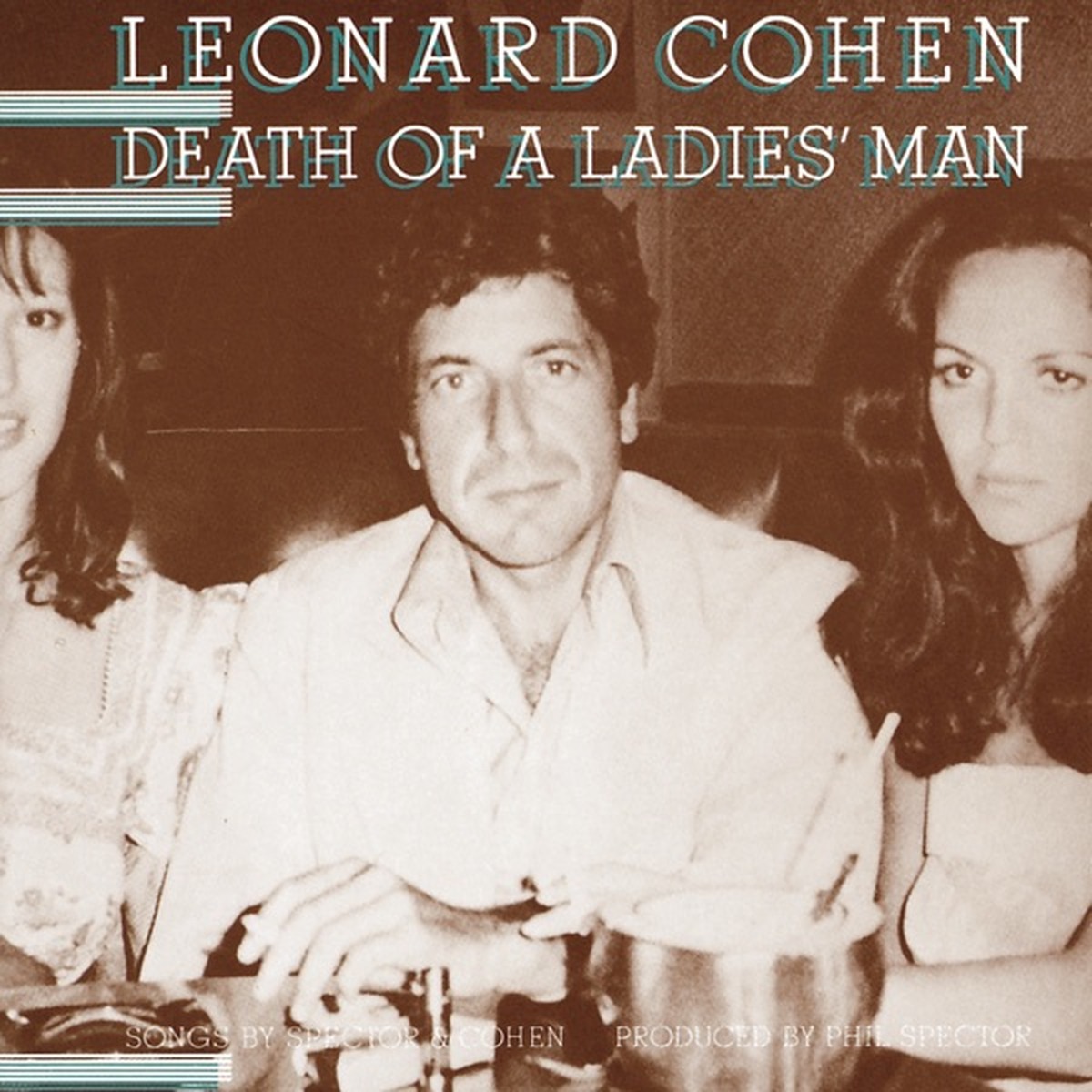 Death of a Ladies' Man by Leonard Cohen album cover