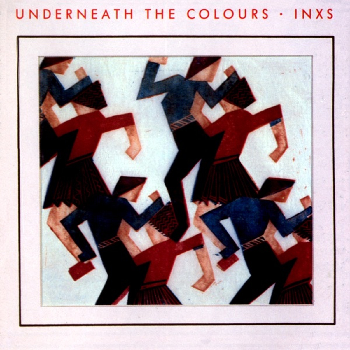 Underneath the Colours by INXS album cover
