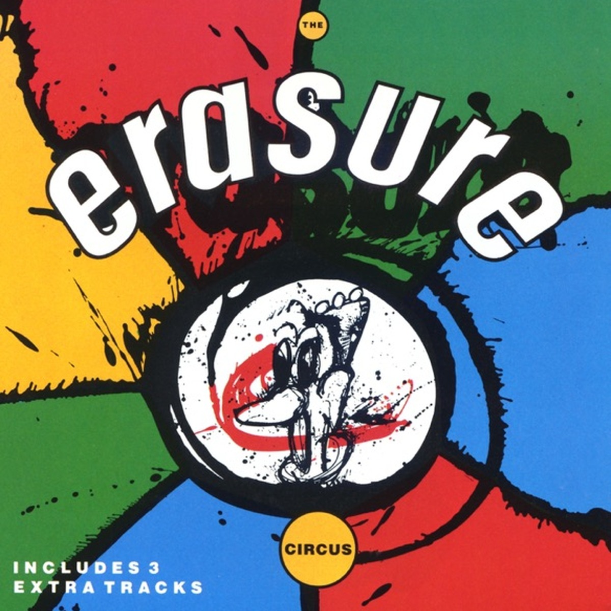 The Circus (Erasure album) by Erasure album cover