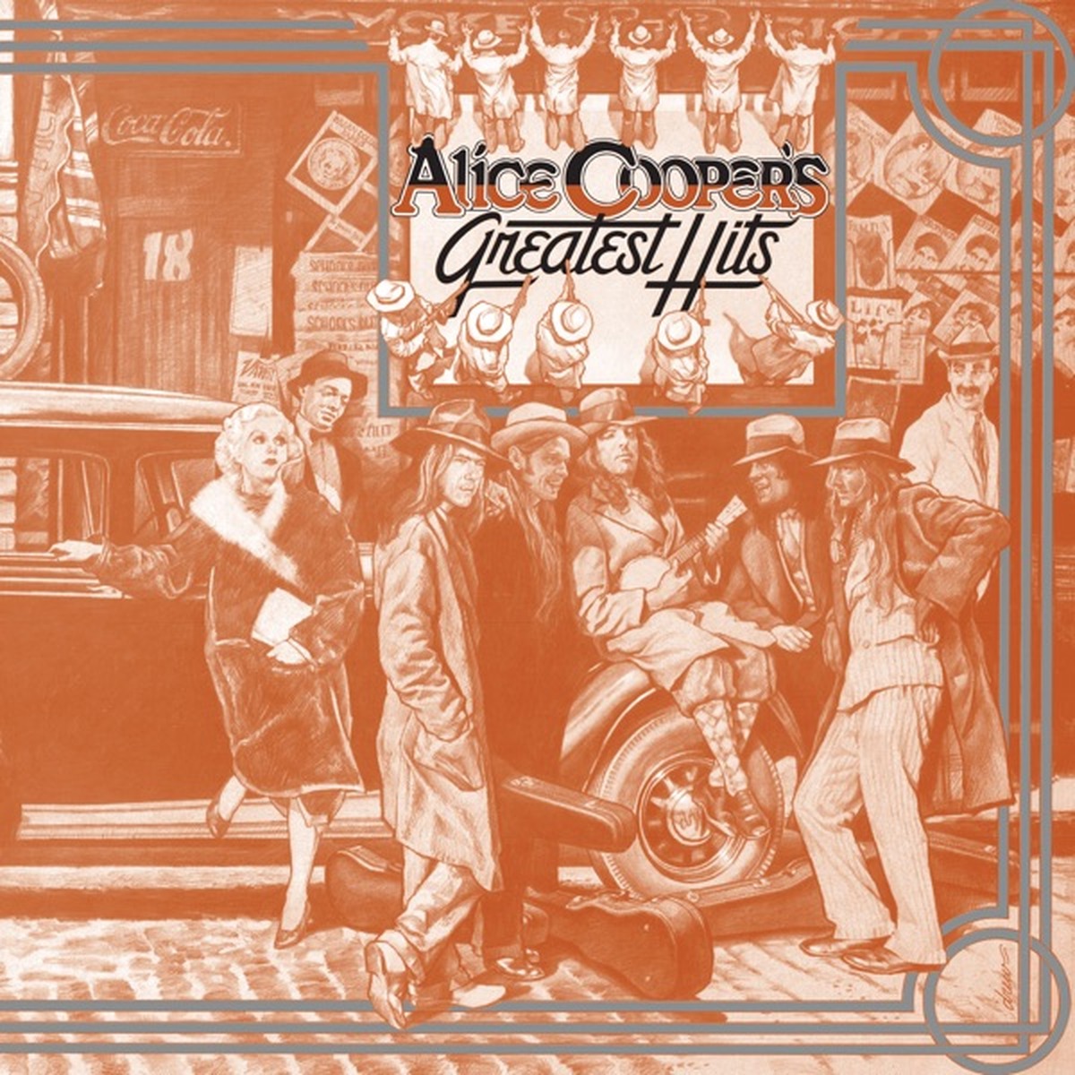 Greatest Hits (Alice Cooper album) by Alice Cooper album cover