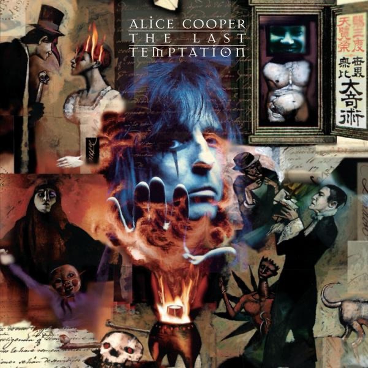 The Last Temptation (Alice Cooper album) by Alice Cooper album cover