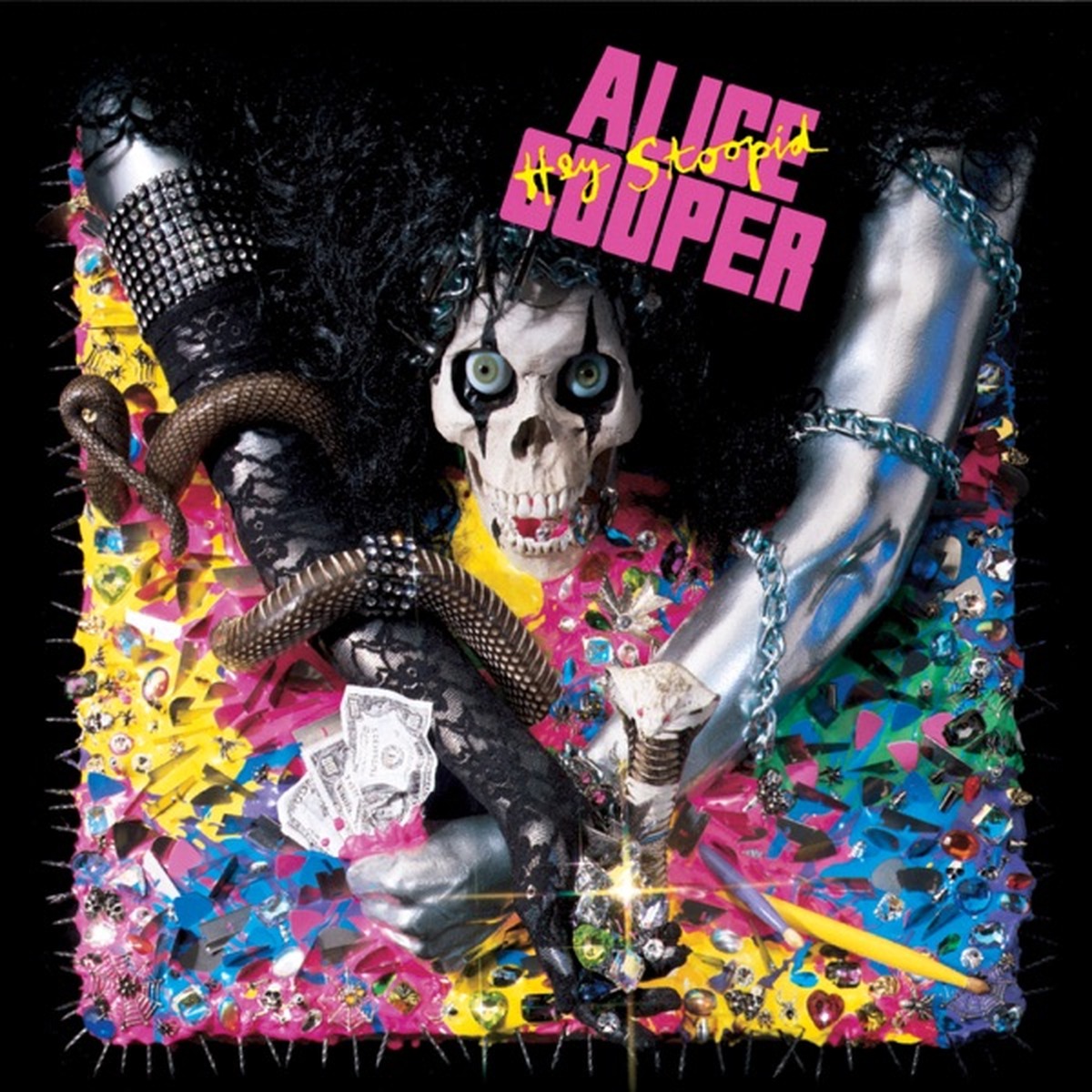 Hey Stoopid by Alice Cooper album cover