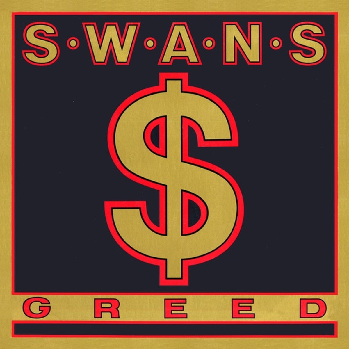 Greed by Swans album cover