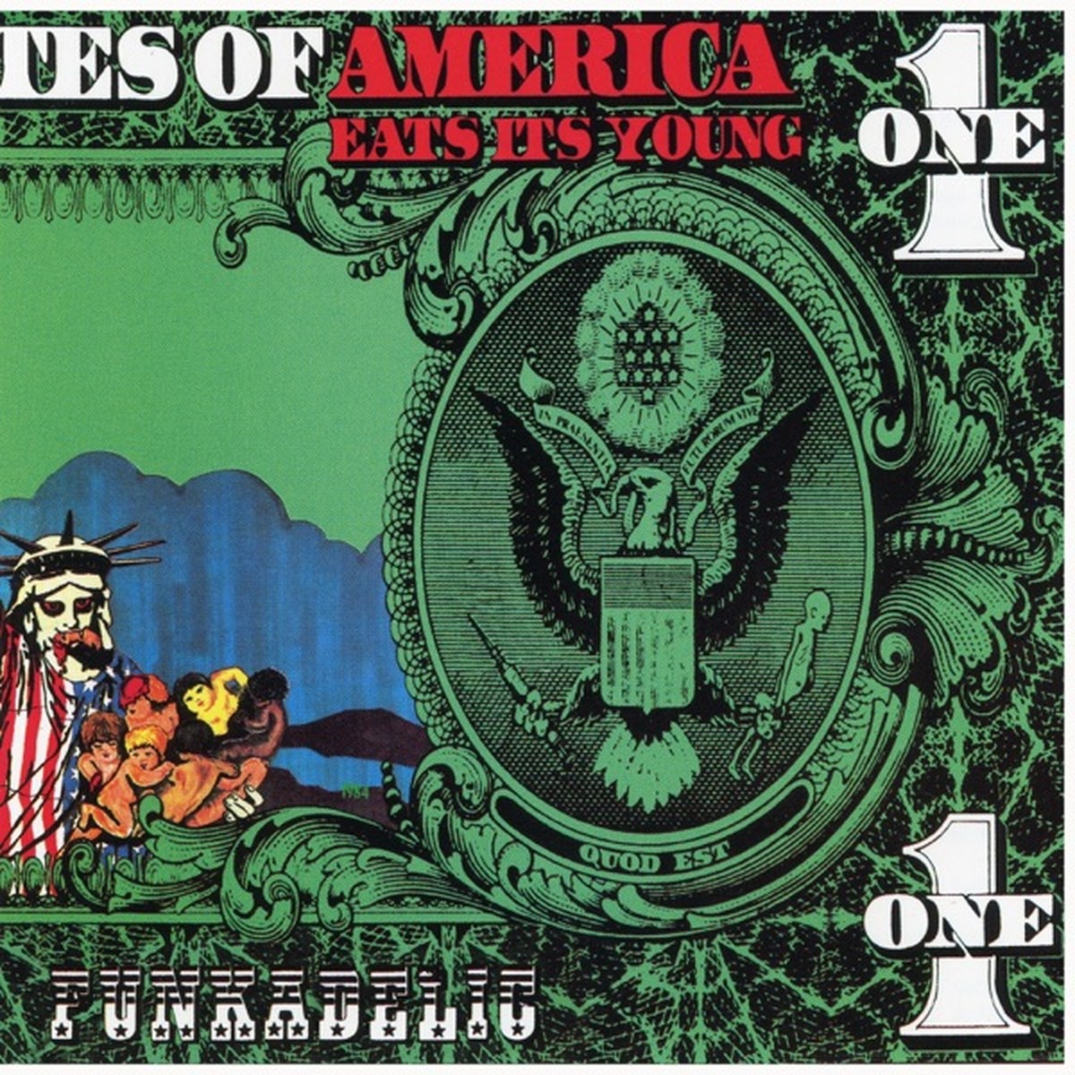 America Eats Its Young by Funkadelic album cover