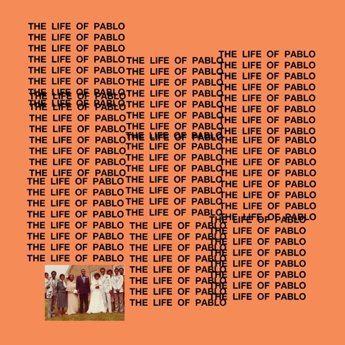 The Life of Pablo by Kanye West album cover