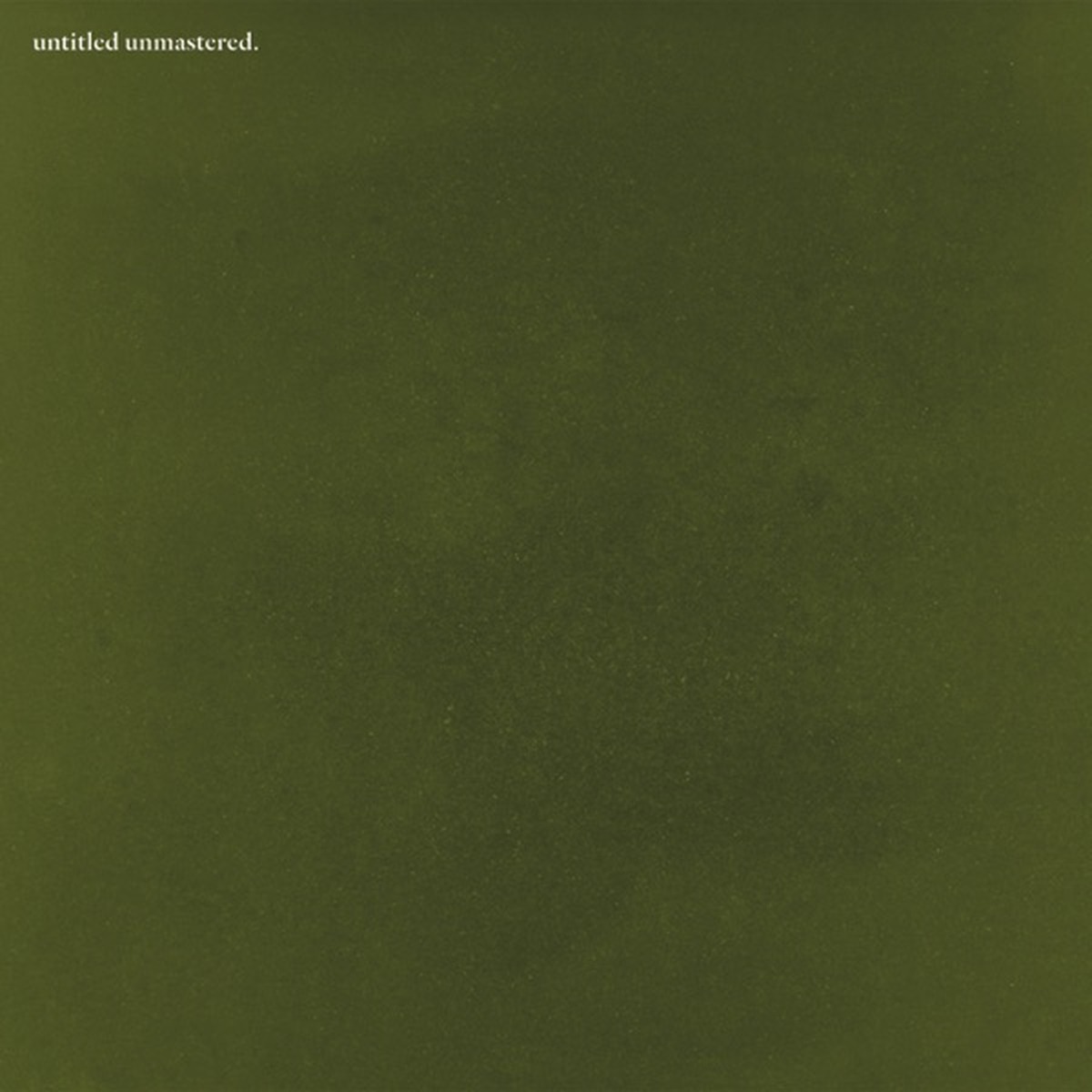 Untitled Unmastered by Kendrick Lamar album cover