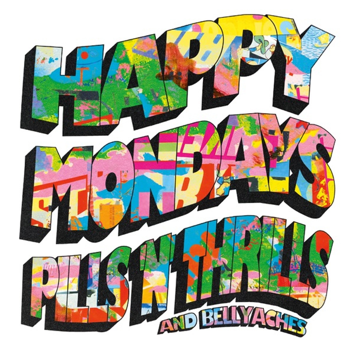 Pills 'n' Thrills and Bellyaches by Happy Mondays album cover
