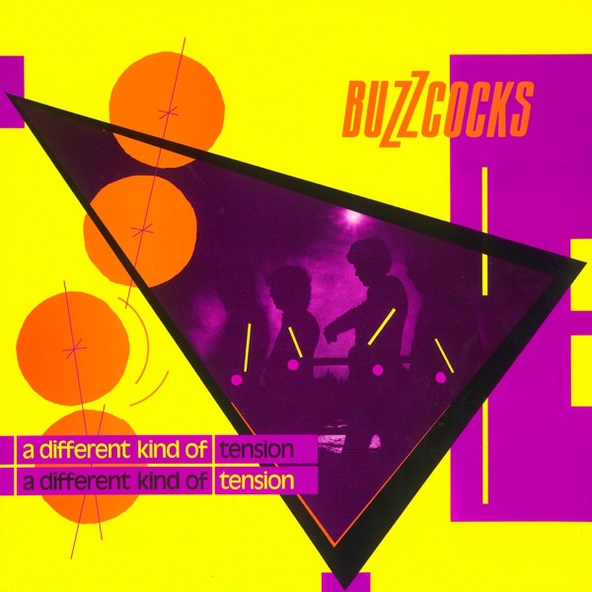 A Different Kind of Tension by Buzzcocks album cover