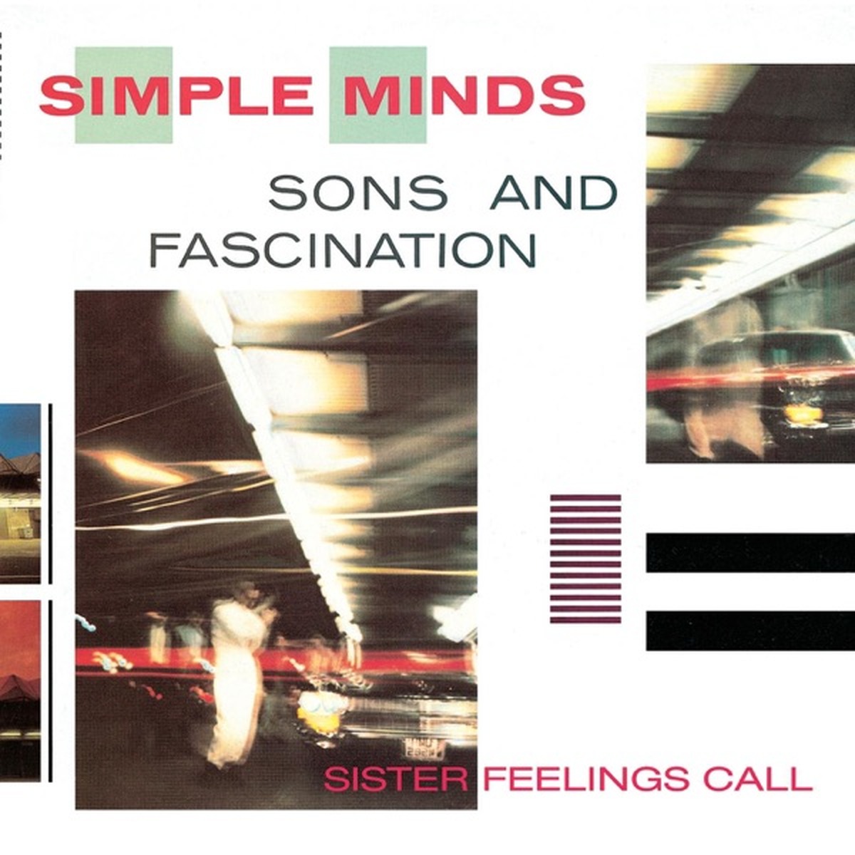 Sons and Fascination/Sister Feelings Call by Simple Minds album cover