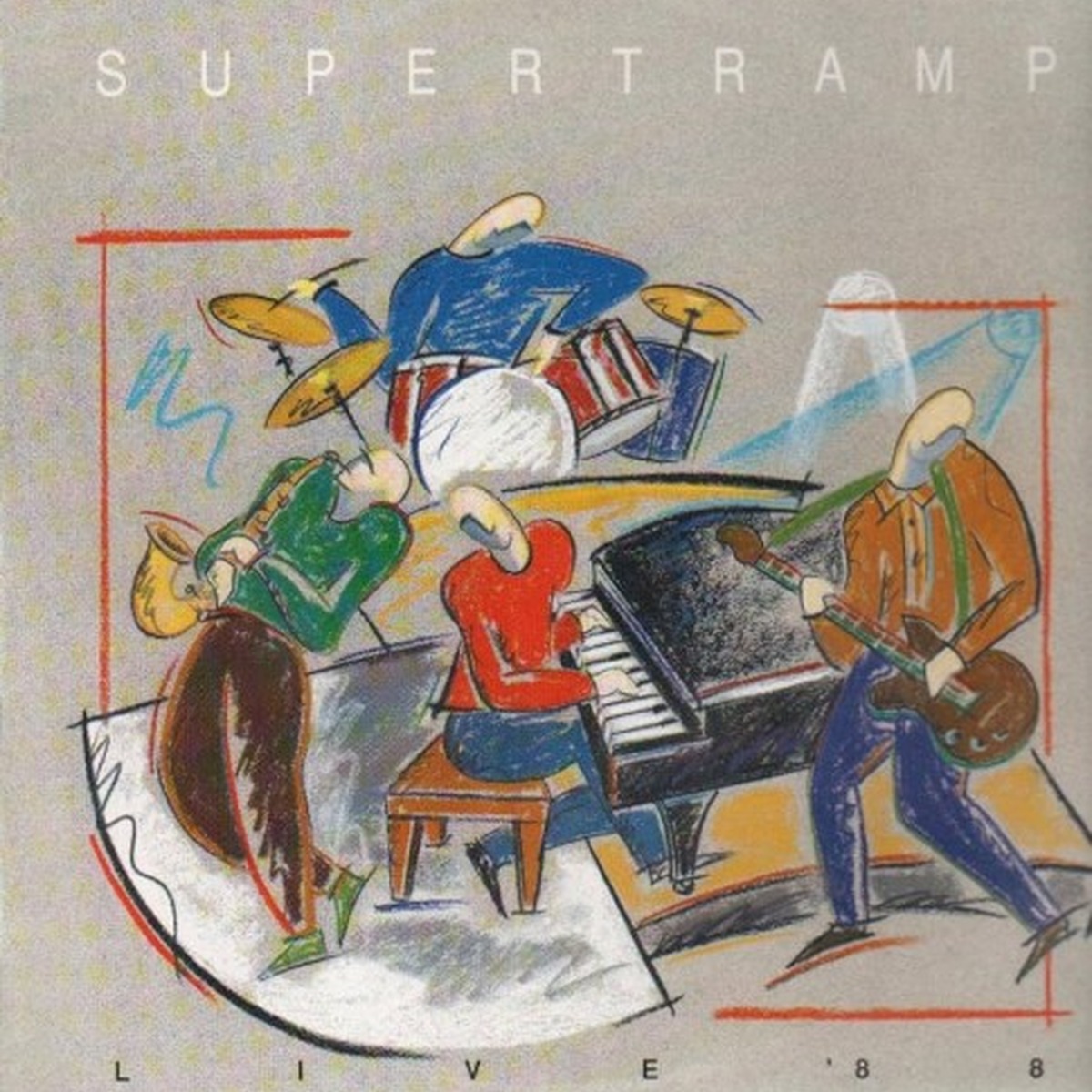 Live '88 by Supertramp album cover