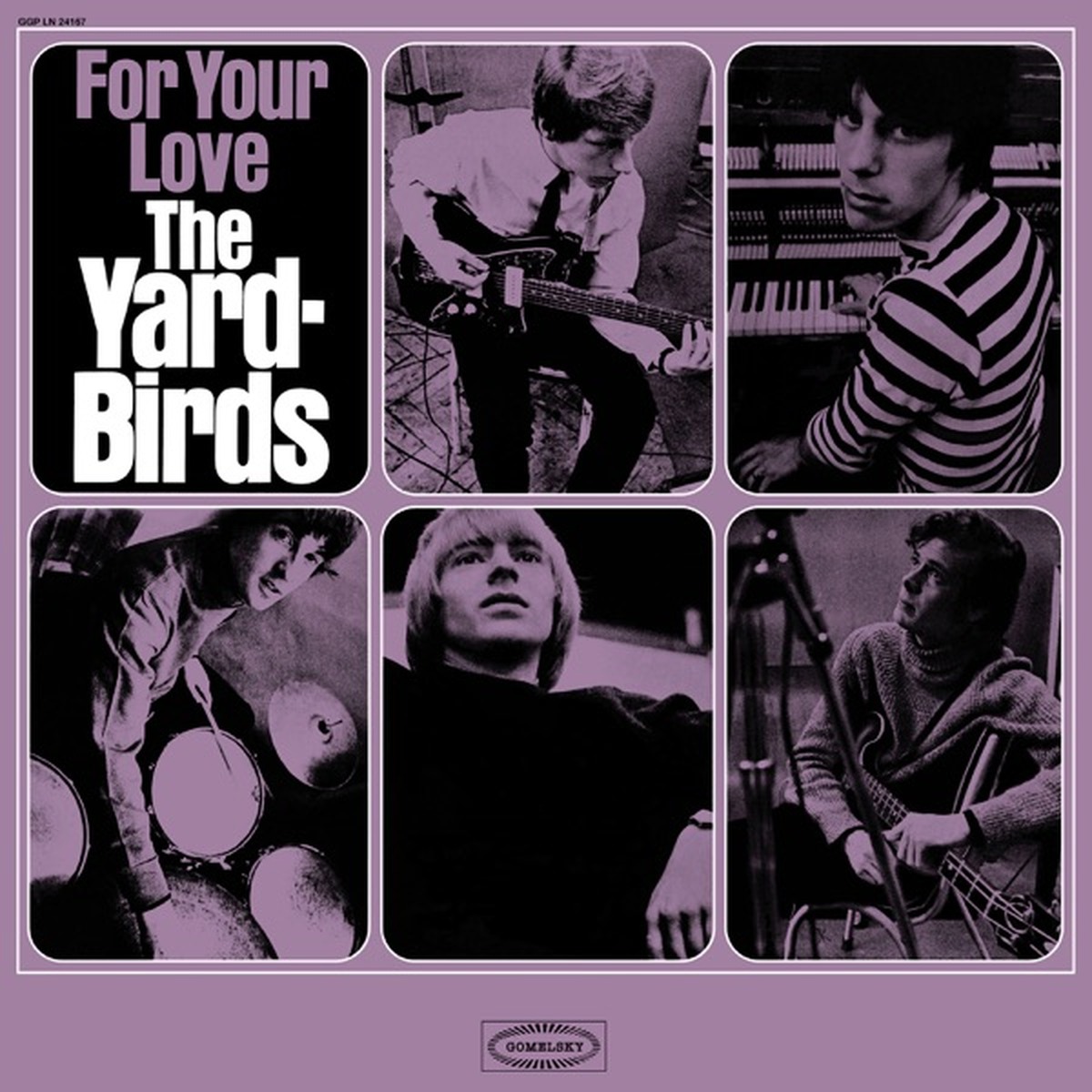 For Your Love (album) by The Yardbirds album cover