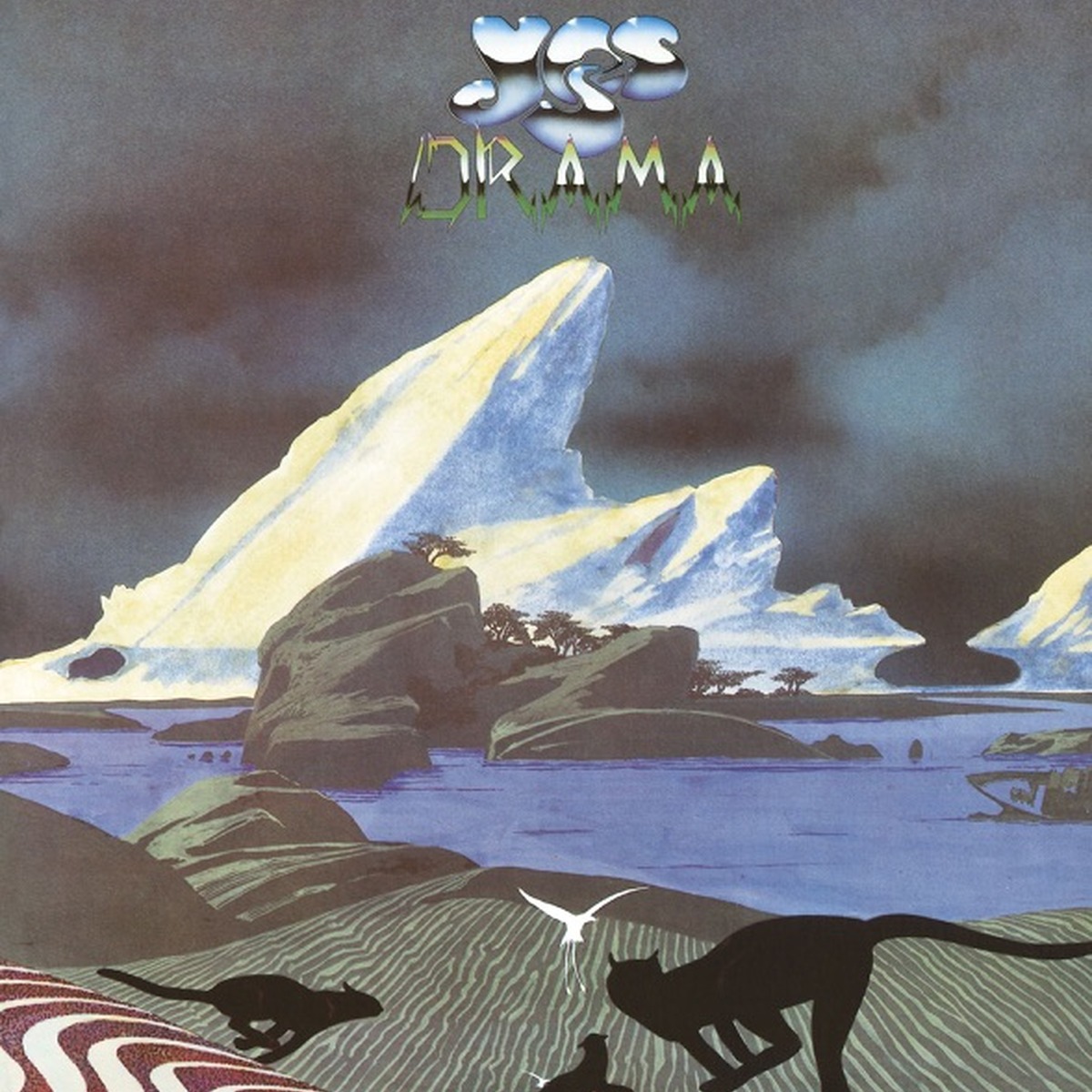 Drama by Yes album cover