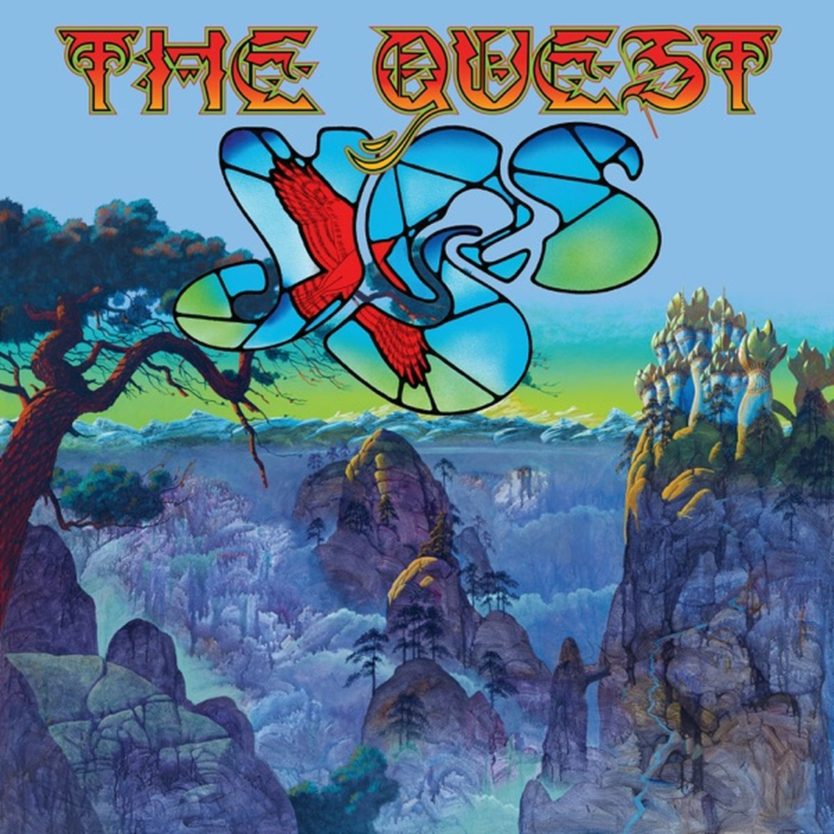 The Quest (Yes album) by Yes album cover