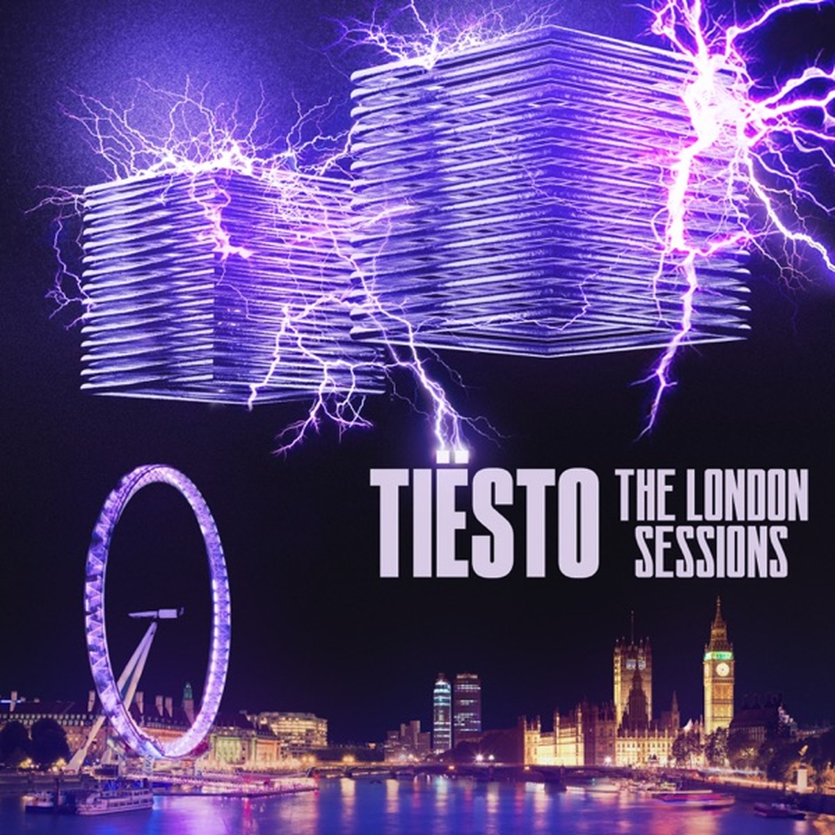 The London Sessions (Tiësto album) by Tiesto album cover
