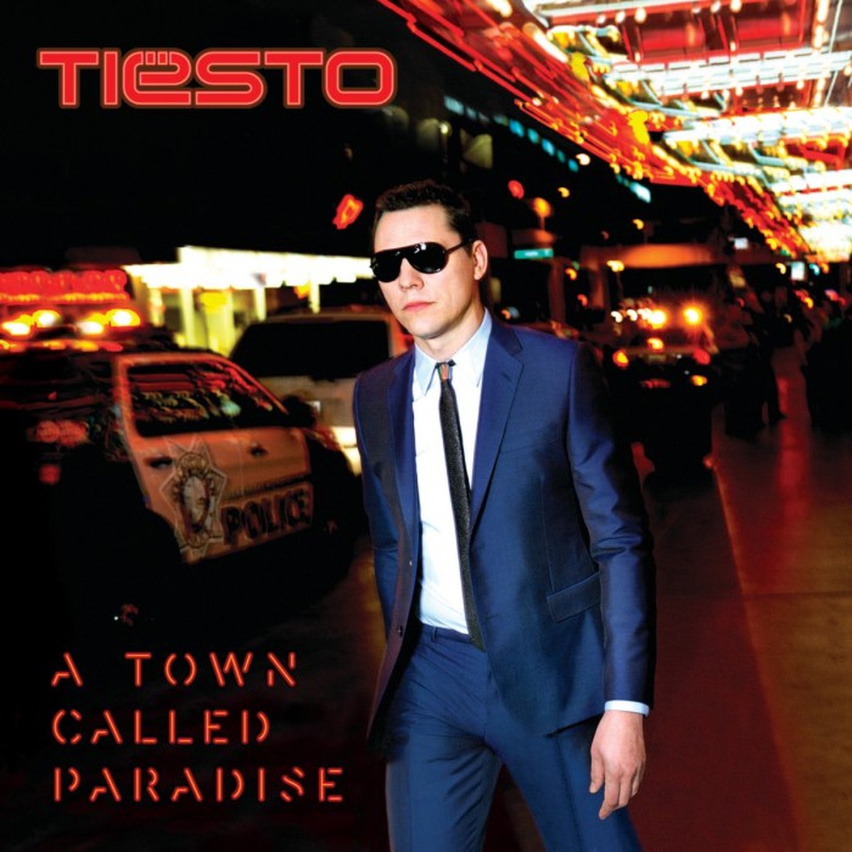 A Town Called Paradise by Tiesto album cover