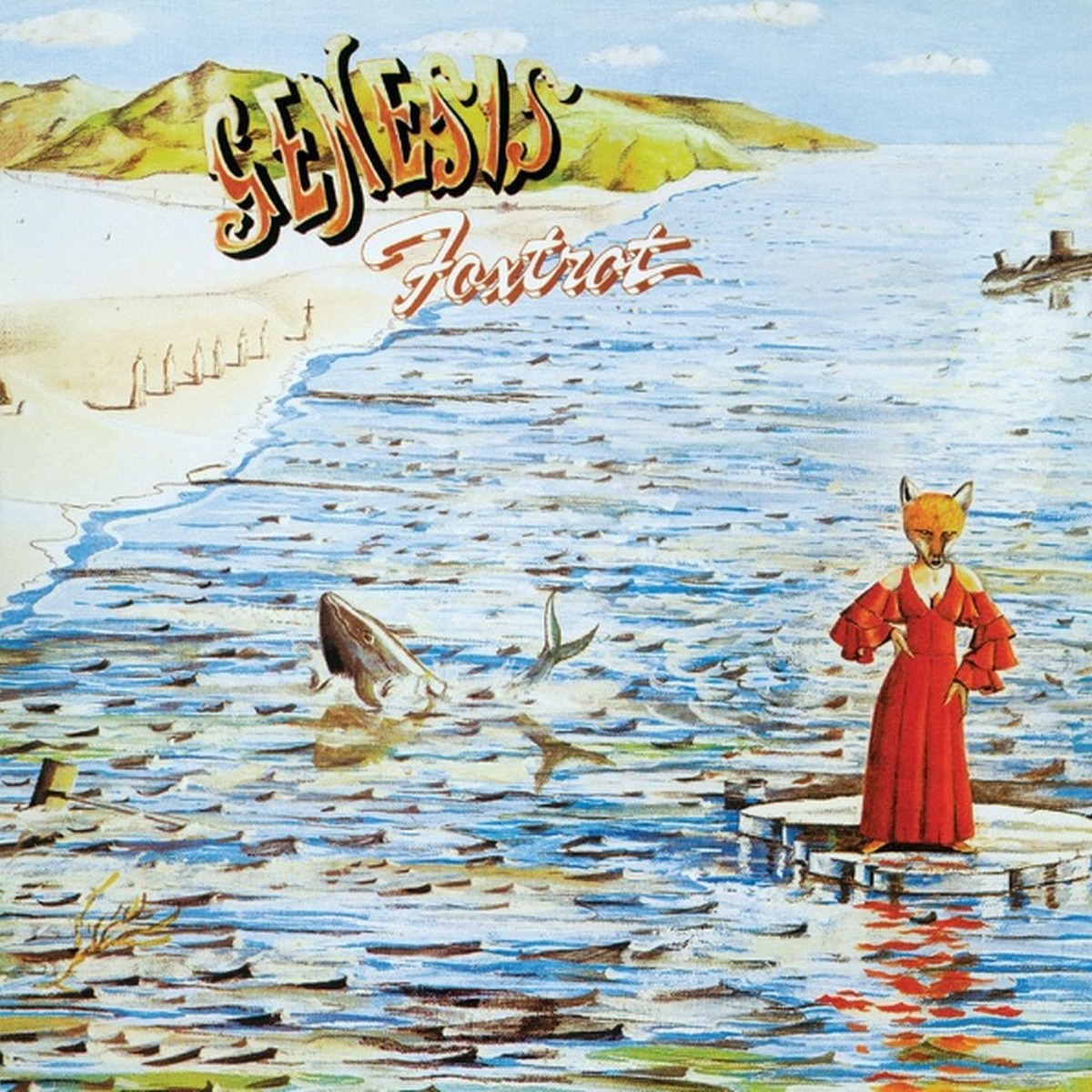 Foxtrot by Genesis album cover