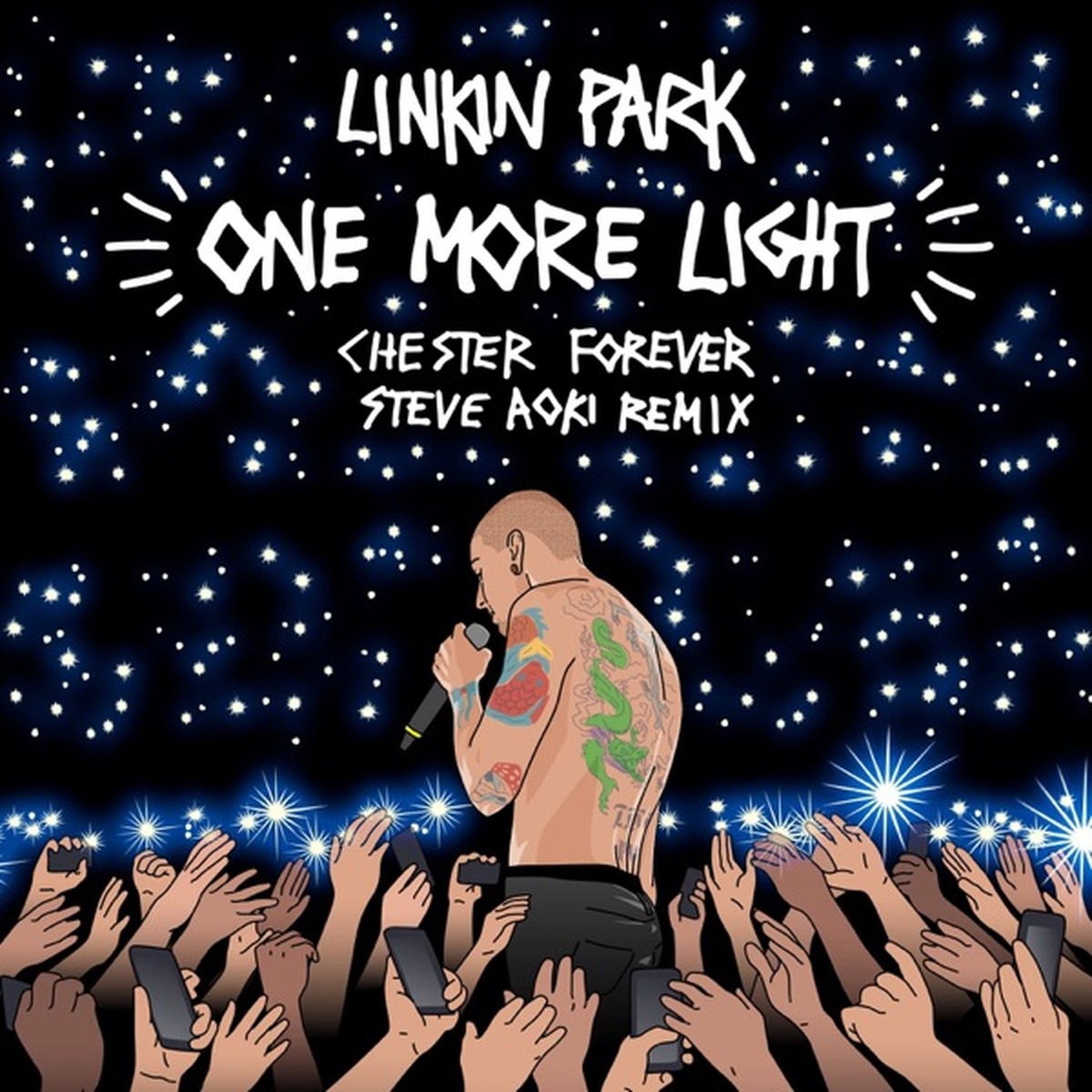 One More Light by Linkin Park album cover
