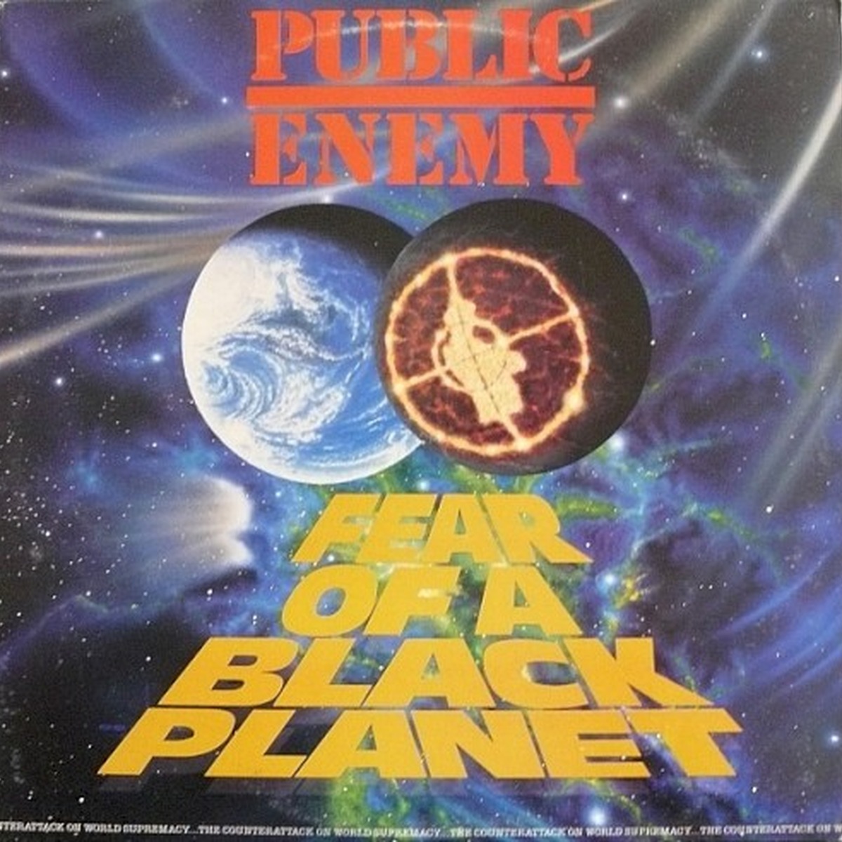 Fear of a Black Planet by Public Enemy album cover