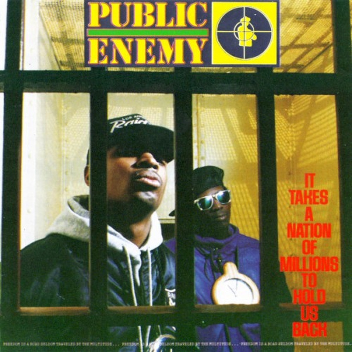 It Takes a Nation of Millions to Hold Us Back by Public Enemy album cover