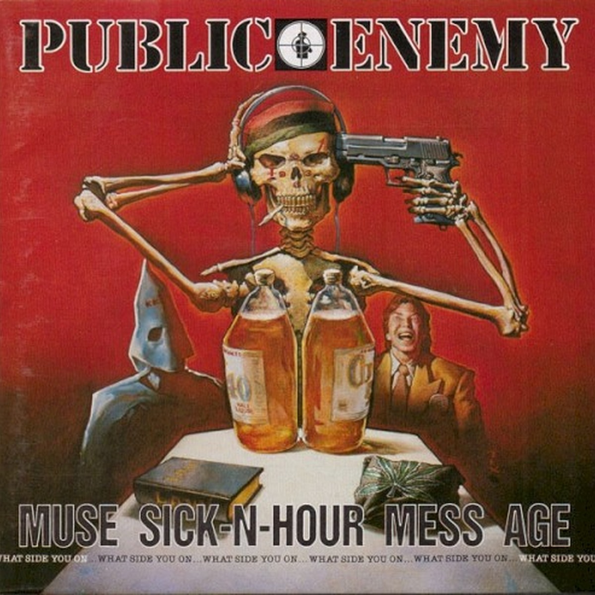 Muse Sick-n-Hour Mess Age by Public Enemy album cover