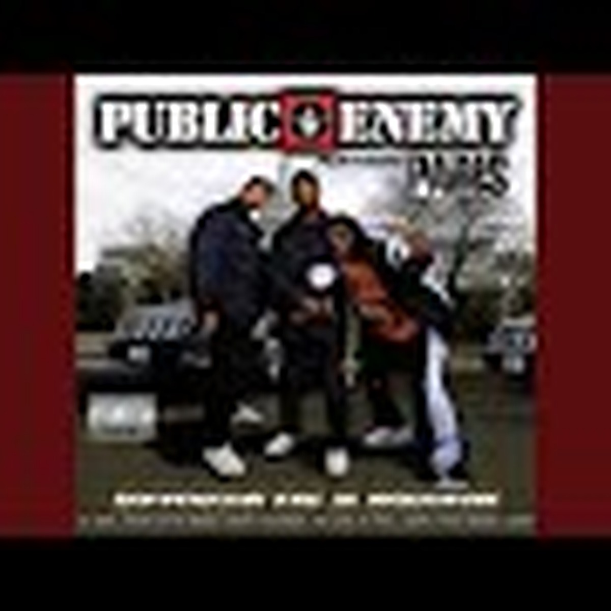 Rebirth of a Nation by Public Enemy and Paris album cover