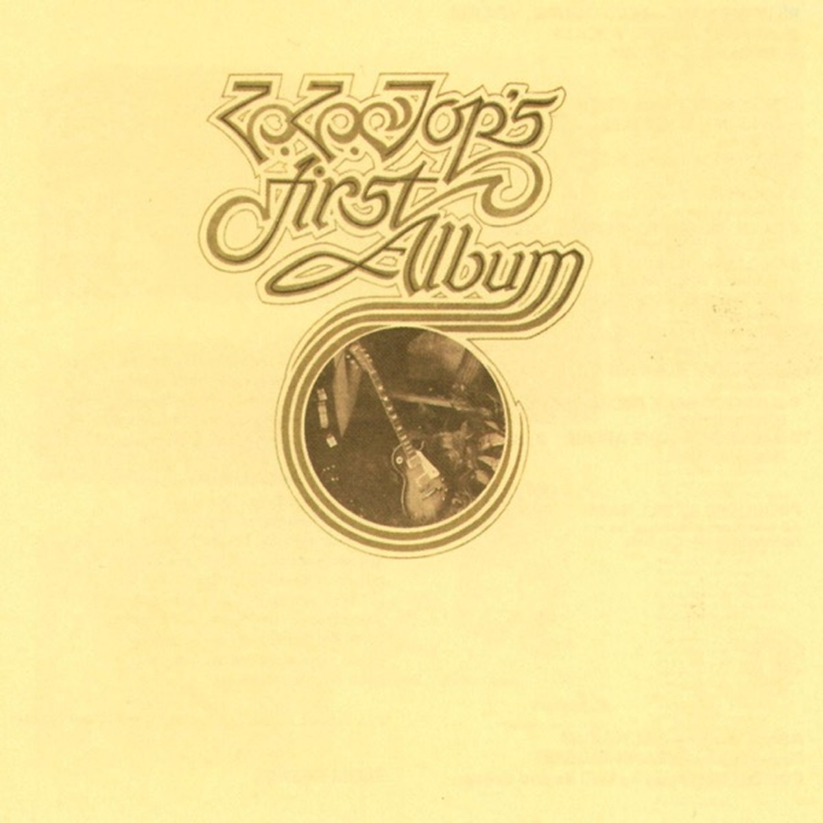 ZZ Top's First Album by ZZ Top album cover