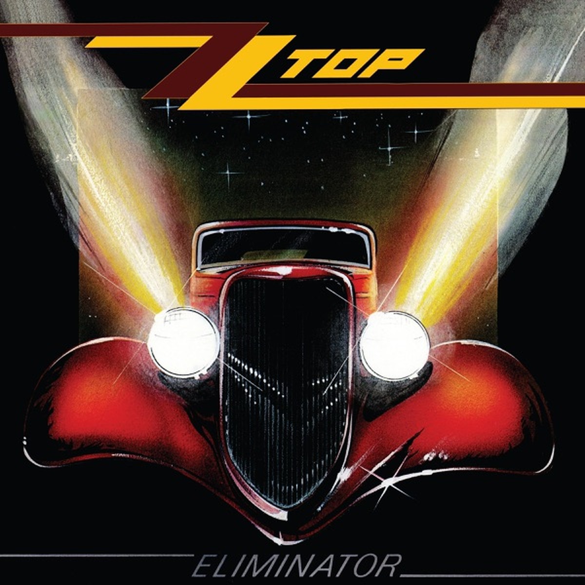 Eliminator by ZZ Top album cover