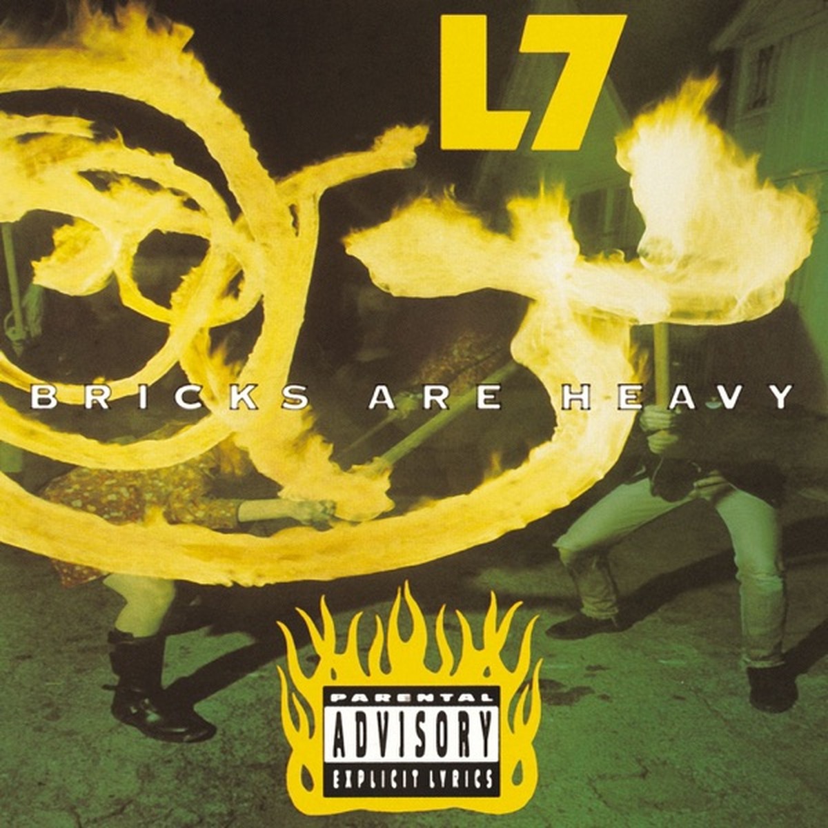 Bricks Are Heavy by L7 album cover