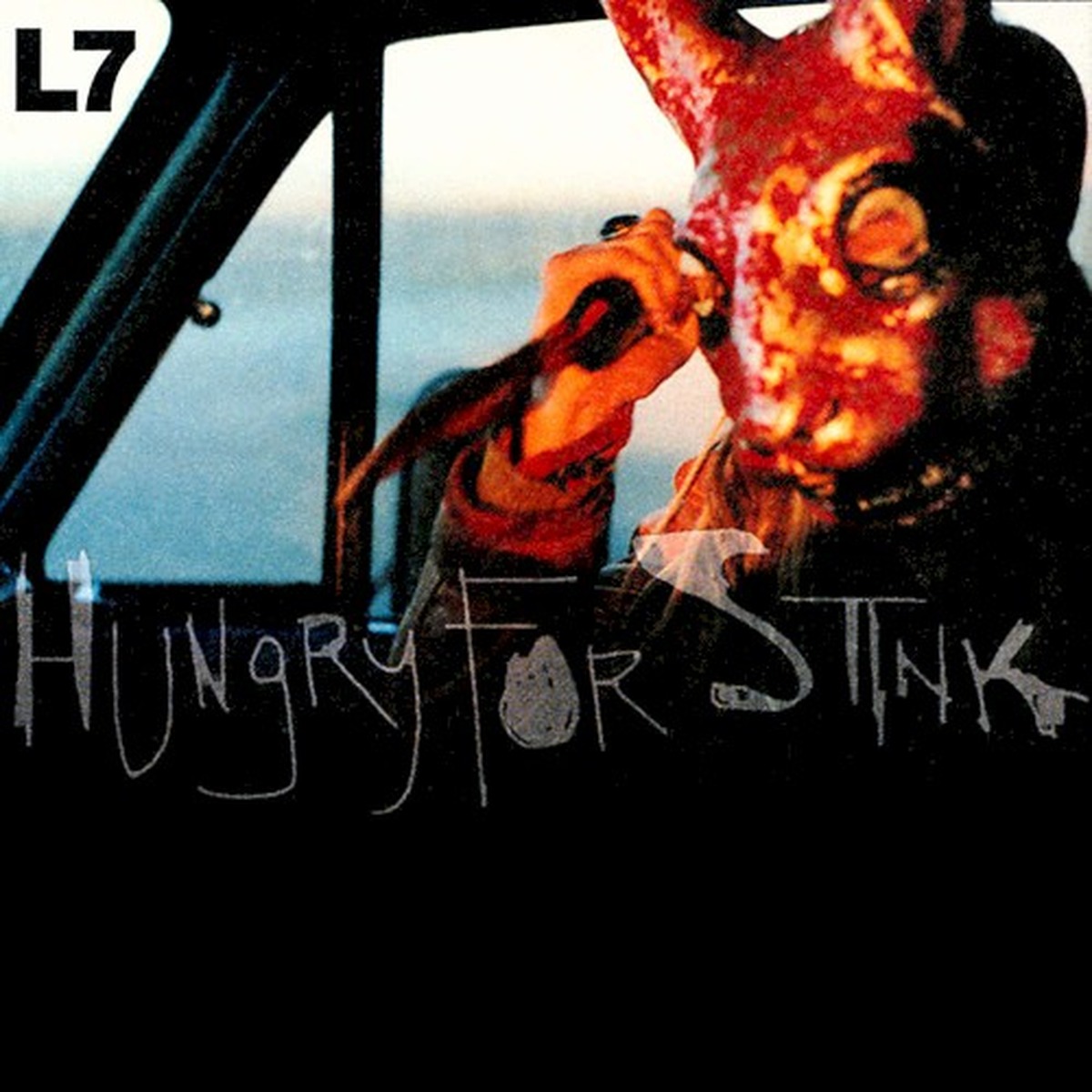 Hungry for Stink by L7 album cover